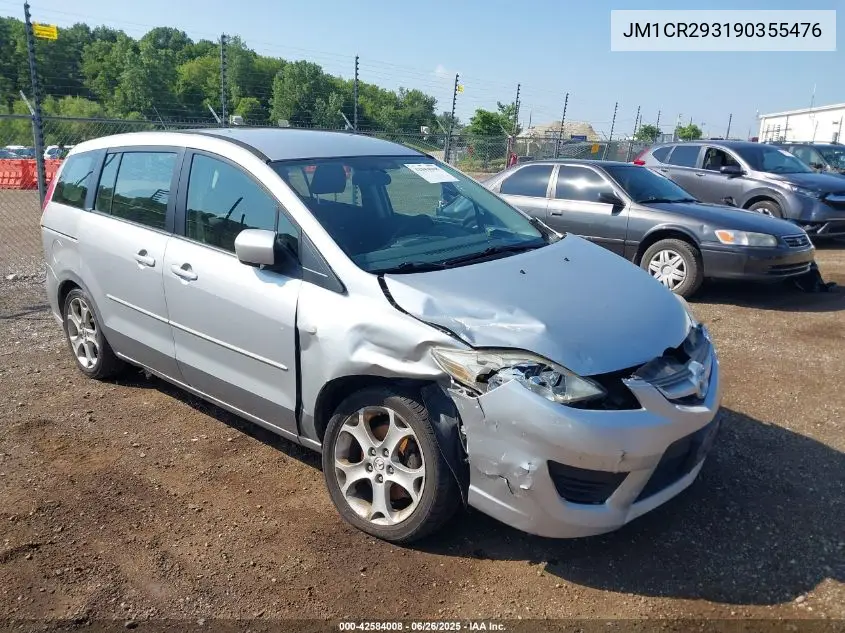 2009 Mazda Mazda5 Sport VIN: JM1CR293190355476 Lot: 42584008