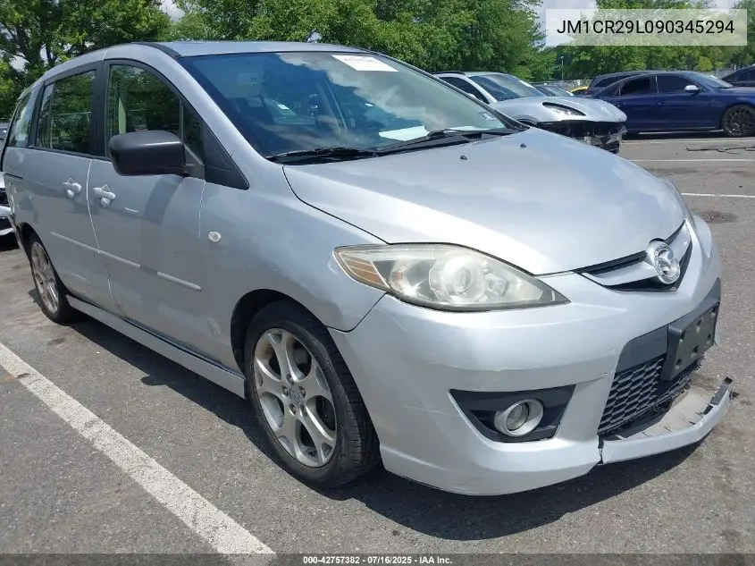 2009 Mazda Mazda5 Touring VIN: JM1CR29L090345294 Lot: 42757382