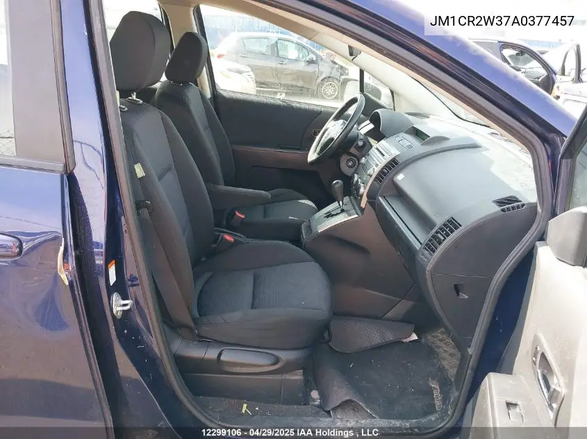 2010 Mazda Mazda5 Gs/Gt VIN: JM1CR2W37A0377457 Lot: 12299106
