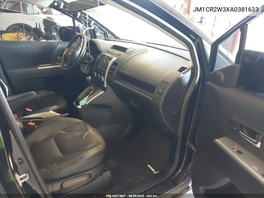 2010 Mazda 5 Grand Touring/Sport/Touring VIN: JM1CR2W3XA0381633 Lot: 42573607