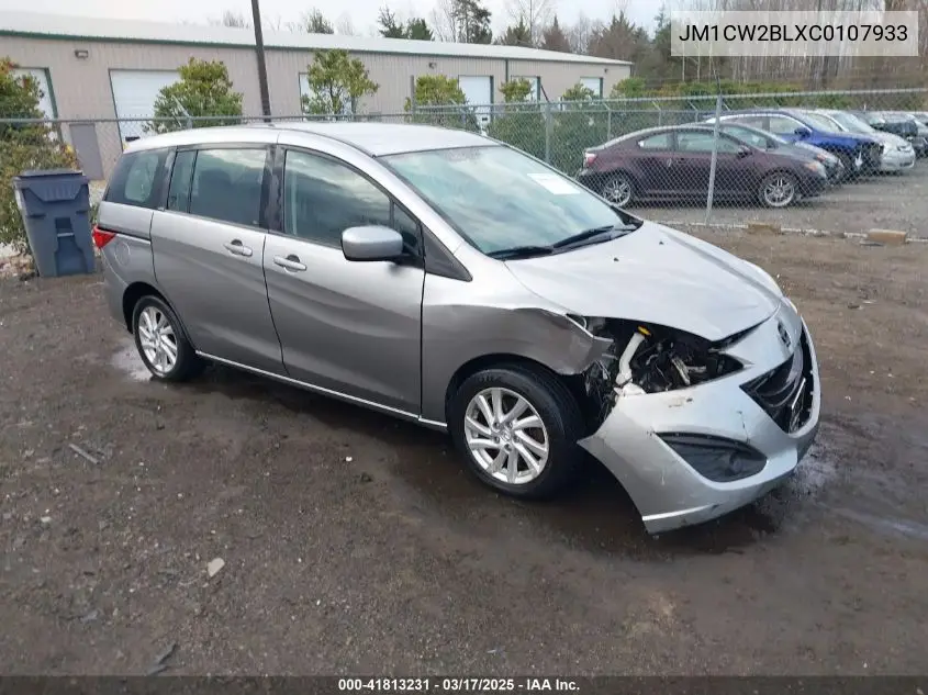 2012 Mazda Mazda5 Sport VIN: JM1CW2BLXC0107933 Lot: 41813231