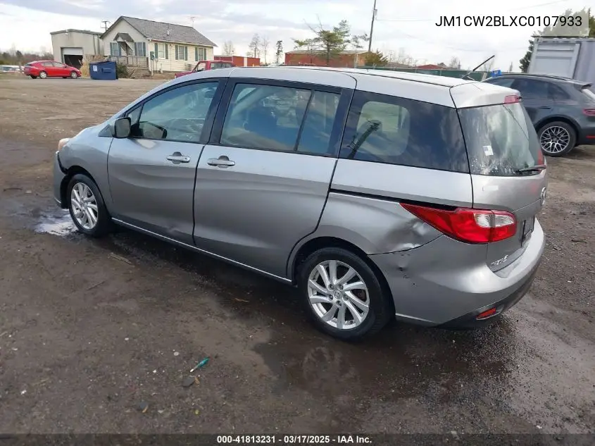 2012 Mazda Mazda5 Sport VIN: JM1CW2BLXC0107933 Lot: 41813231