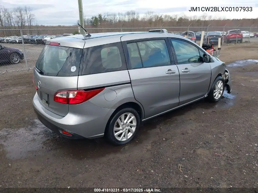 2012 Mazda Mazda5 Sport VIN: JM1CW2BLXC0107933 Lot: 41813231