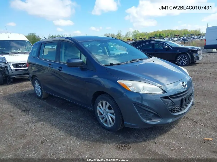 2012 Mazda Mazda5 Sport VIN: JM1CW2BL4C0107491 Lot: 42191489