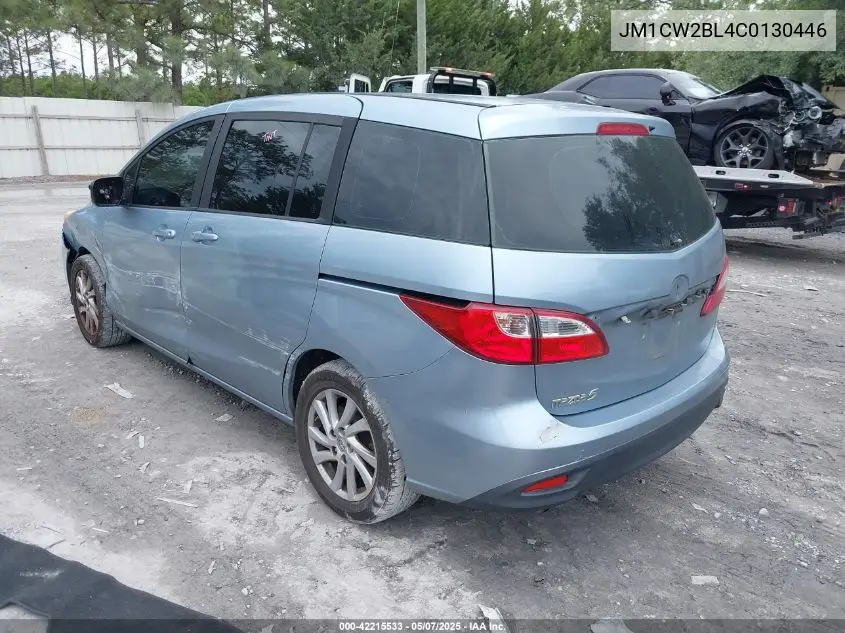 2012 Mazda Mazda5 Sport VIN: JM1CW2BL4C0130446 Lot: 42215533