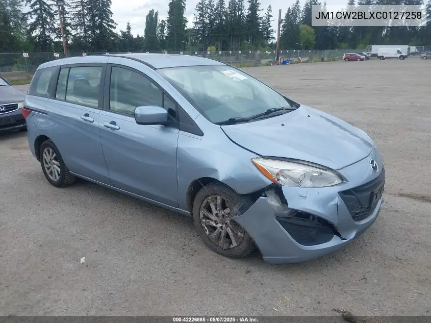 2012 Mazda Mazda5 Sport VIN: JM1CW2BLXC0127258 Lot: 42226885