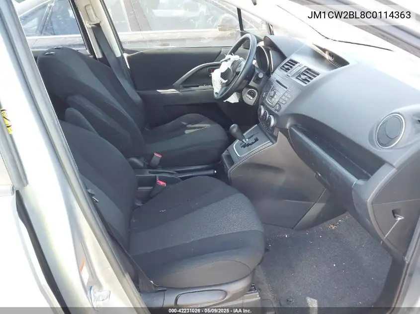 2012 Mazda Mazda5 Sport VIN: JM1CW2BL8C0114363 Lot: 42231026