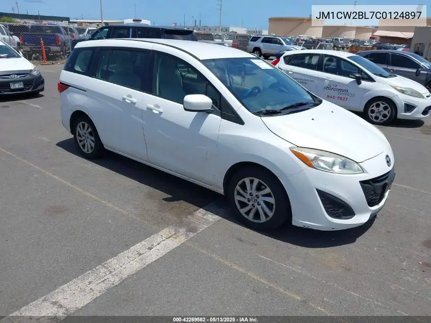 2012 Mazda Mazda5 Sport VIN: JM1CW2BL7C0124897 Lot: 42269582