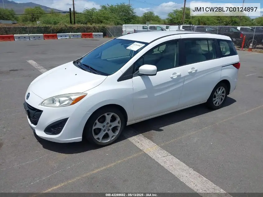 2012 Mazda Mazda5 Sport VIN: JM1CW2BL7C0124897 Lot: 42269582