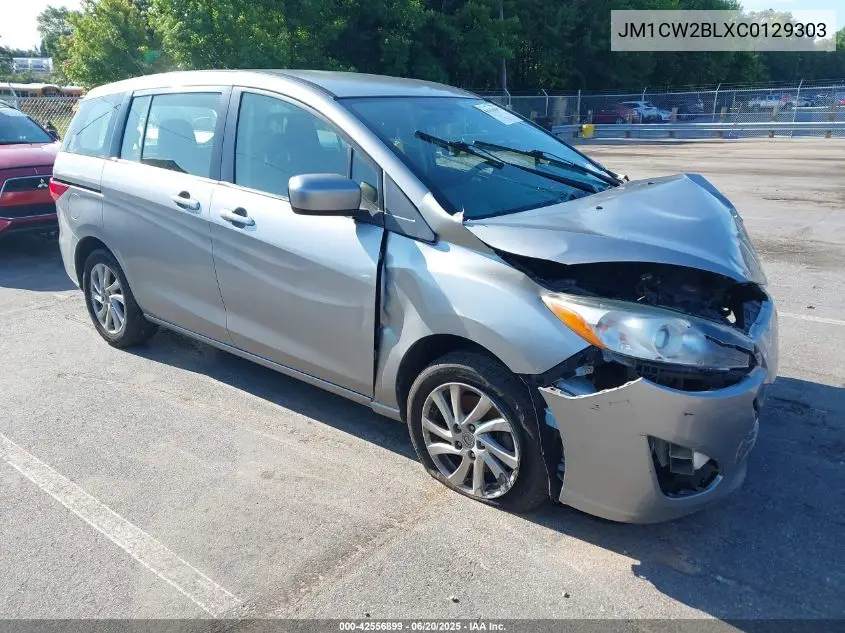 2012 Mazda Mazda5 Sport VIN: JM1CW2BLXC0129303 Lot: 42556899
