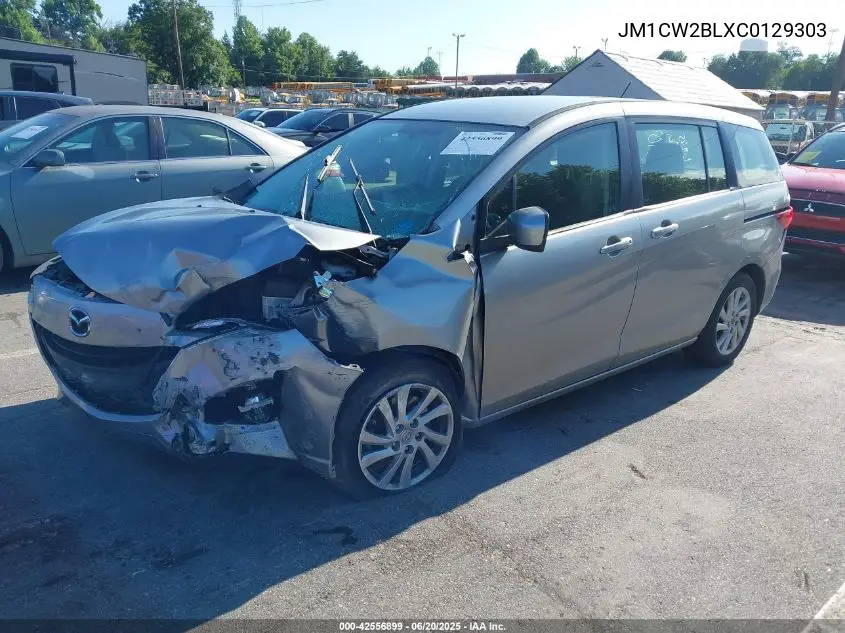 2012 Mazda Mazda5 Sport VIN: JM1CW2BLXC0129303 Lot: 42556899