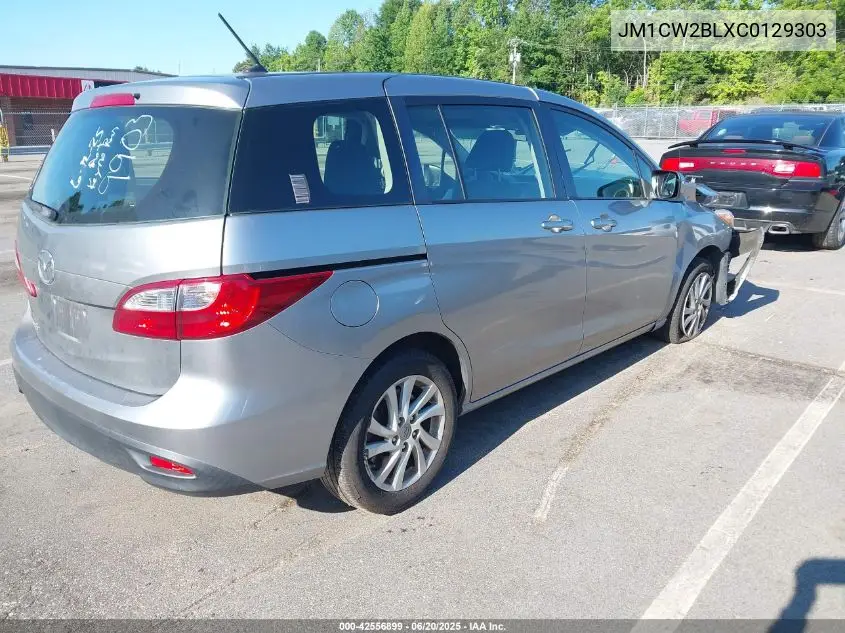 2012 Mazda Mazda5 Sport VIN: JM1CW2BLXC0129303 Lot: 42556899