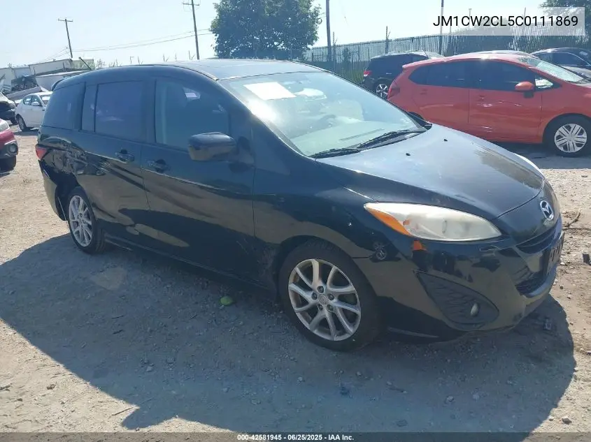 2012 Mazda Mazda5 Touring VIN: JM1CW2CL5C0111869 Lot: 42581945