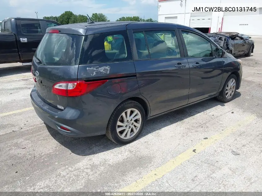 2012 Mazda Mazda5 Sport VIN: JM1CW2BL8C0131745 Lot: 42625411
