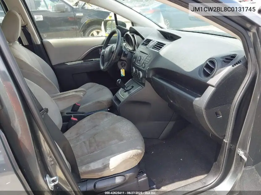 2012 Mazda Mazda5 Sport VIN: JM1CW2BL8C0131745 Lot: 42625411