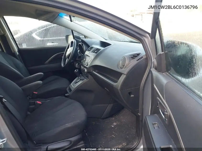 2012 Mazda Mazda5 Sport VIN: JM1CW2BL6C0136796 Lot: 42703465