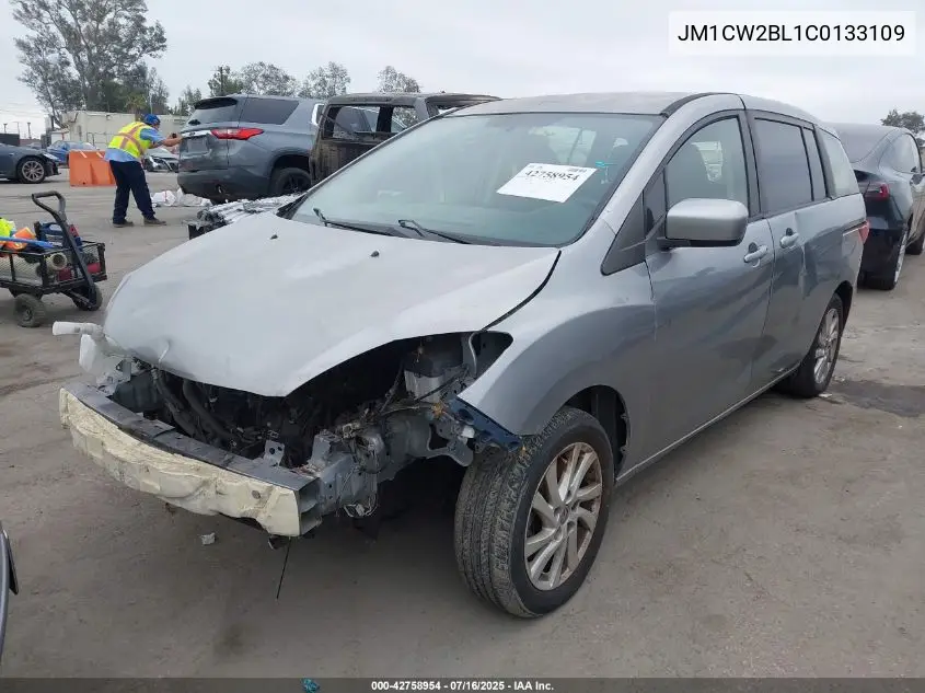 2012 Mazda Mazda5 Sport VIN: JM1CW2BL1C0133109 Lot: 42758954