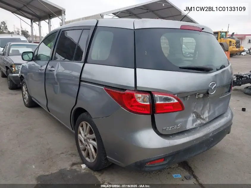 2012 Mazda Mazda5 Sport VIN: JM1CW2BL1C0133109 Lot: 42758954
