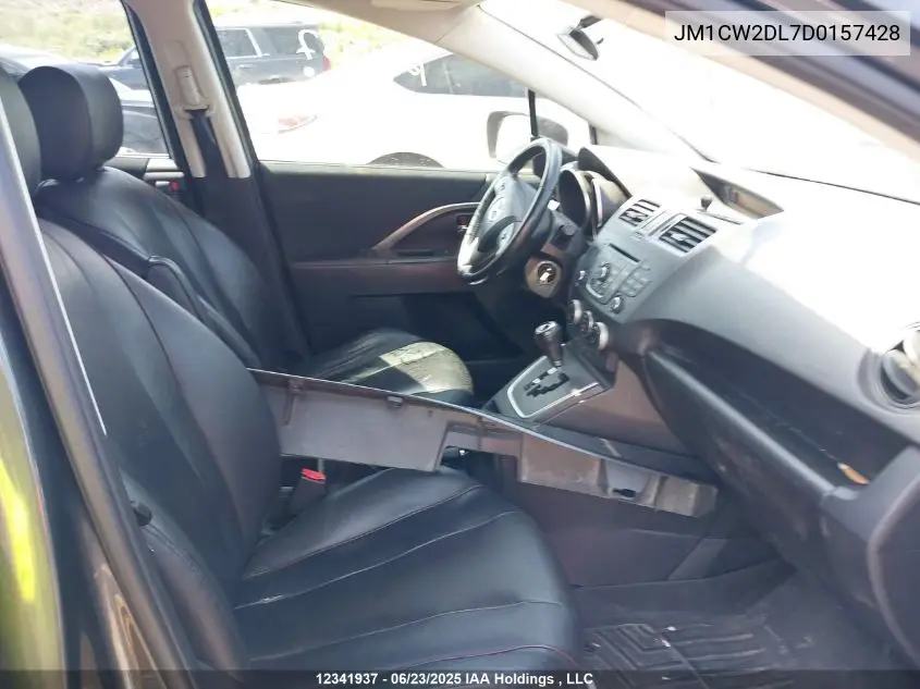 2013 Mazda Mazda5 VIN: JM1CW2DL7D0157428 Lot: 12341937