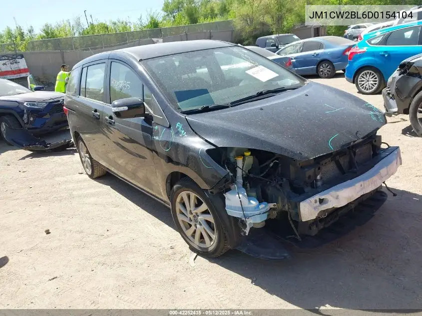 2013 Mazda Mazda5 Sport VIN: JM1CW2BL6D0154104 Lot: 42252435