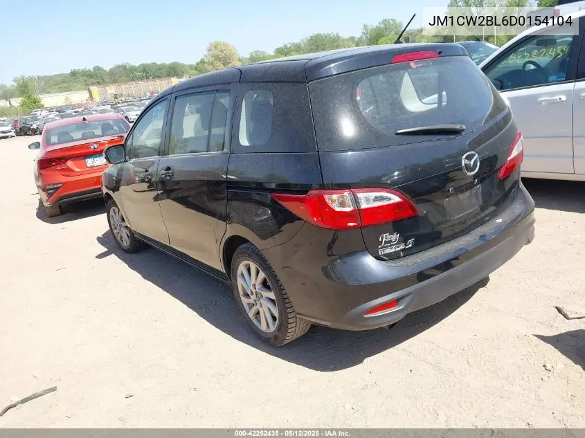 2013 Mazda Mazda5 Sport VIN: JM1CW2BL6D0154104 Lot: 42252435