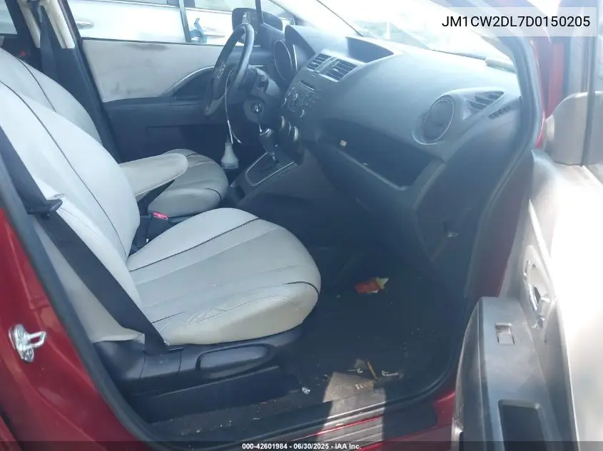 2013 Mazda Mazda5 Grand Touring VIN: JM1CW2DL7D0150205 Lot: 42601984