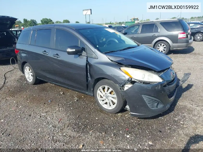 2013 Mazda Mazda5 Sport VIN: JM1CW2BLXD0159922 Lot: 42710414