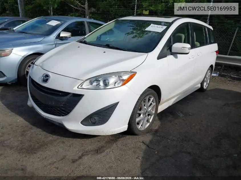 2014 Mazda Mazda5 Touring VIN: JM1CW2CL5E0169953 Lot: 42176556