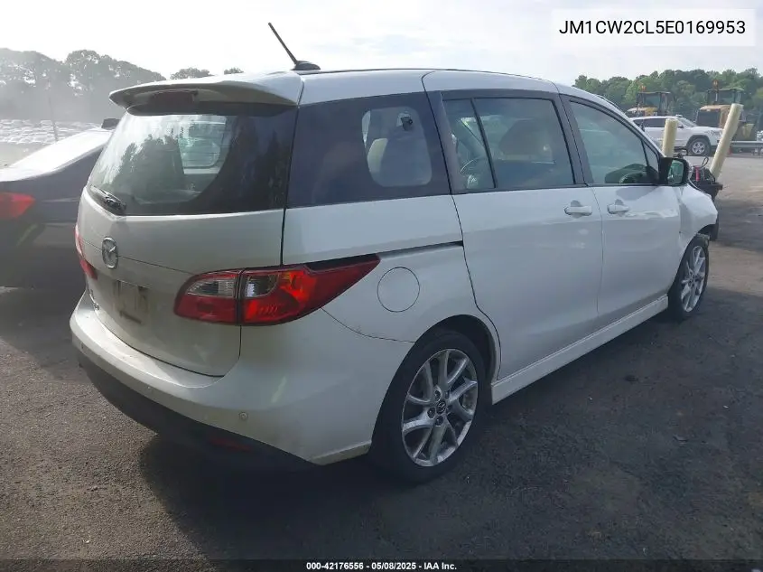 2014 Mazda Mazda5 Touring VIN: JM1CW2CL5E0169953 Lot: 42176556