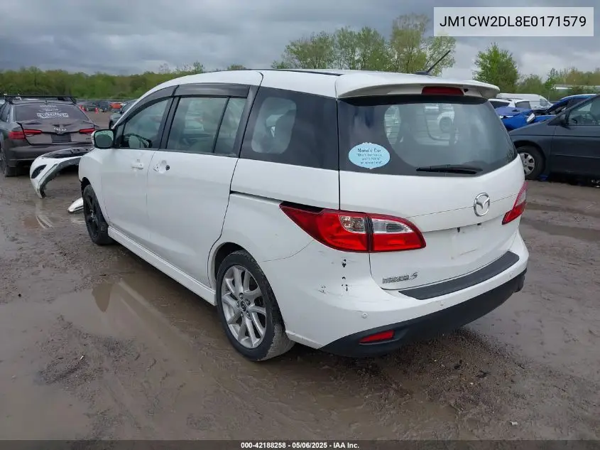 2014 Mazda Mazda5 Grand Touring VIN: JM1CW2DL8E0171579 Lot: 42188258