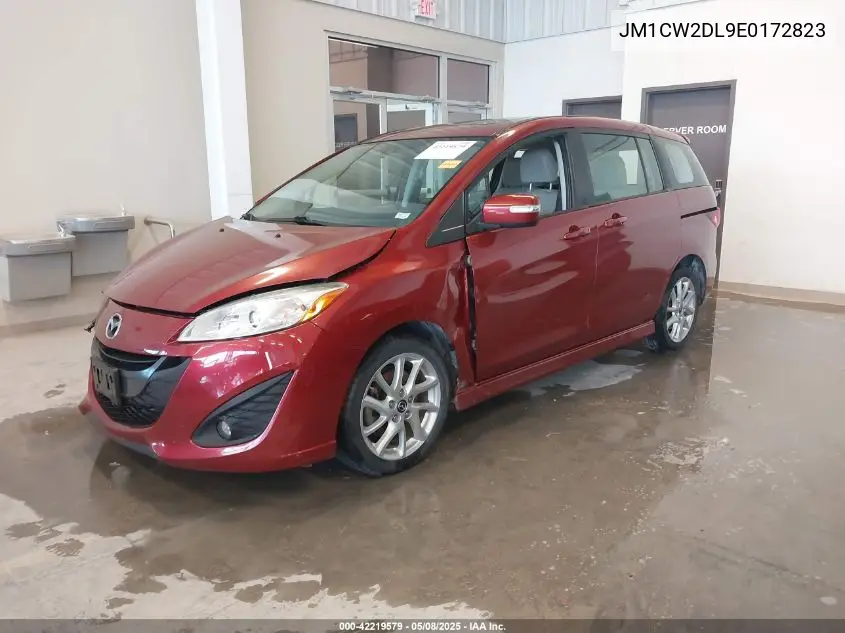 2014 Mazda Mazda5 Grand Touring VIN: JM1CW2DL9E0172823 Lot: 42219579