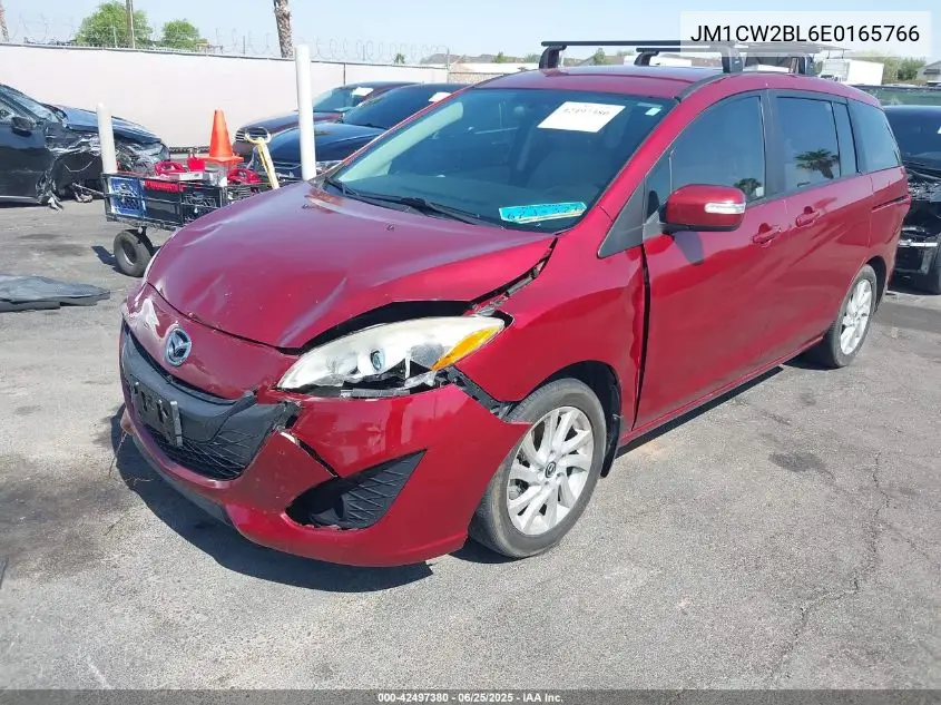 2014 Mazda Mazda5 Sport VIN: JM1CW2BL6E0165766 Lot: 42497380