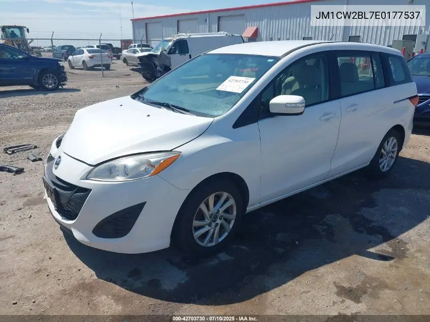 2014 Mazda Mazda5 Sport VIN: JM1CW2BL7E0177537 Lot: 42703730