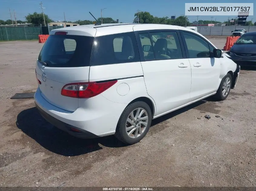 2014 Mazda Mazda5 Sport VIN: JM1CW2BL7E0177537 Lot: 42703730