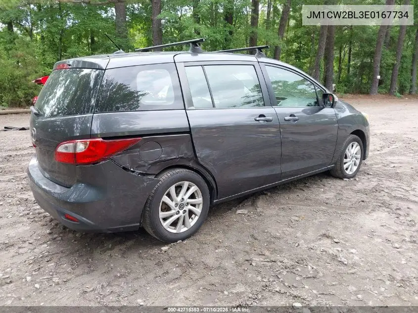 2014 Mazda Mazda5 Sport VIN: JM1CW2BL3E0167734 Lot: 42715353
