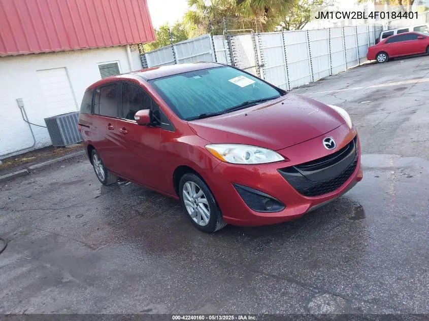 2015 Mazda Mazda5 Sport VIN: JM1CW2BL4F0184401 Lot: 42240160