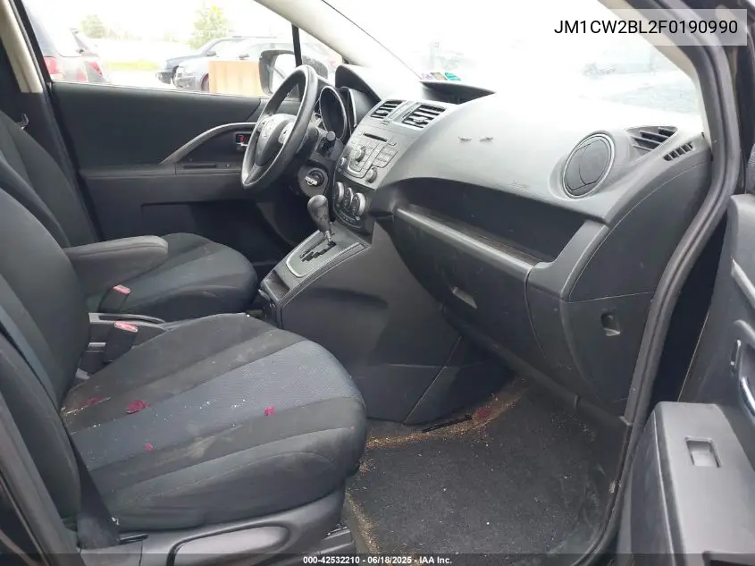 2015 Mazda Mazda5 Sport VIN: JM1CW2BL2F0190990 Lot: 42532210