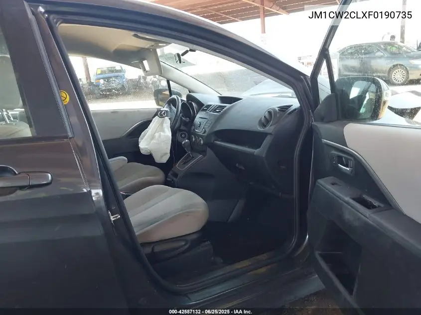 2015 Mazda Mazda5 Touring VIN: JM1CW2CLXF0190735 Lot: 42587132