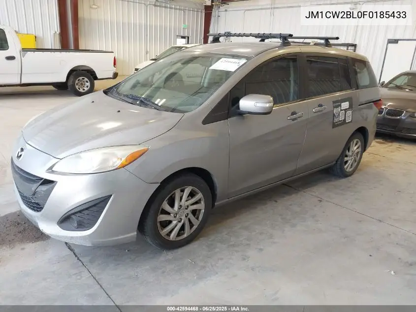 2015 Mazda Mazda5 Sport VIN: JM1CW2BL0F0185433 Lot: 42594468