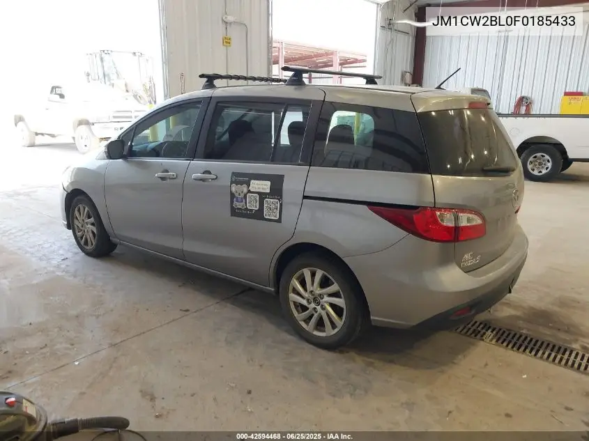 2015 Mazda Mazda5 Sport VIN: JM1CW2BL0F0185433 Lot: 42594468
