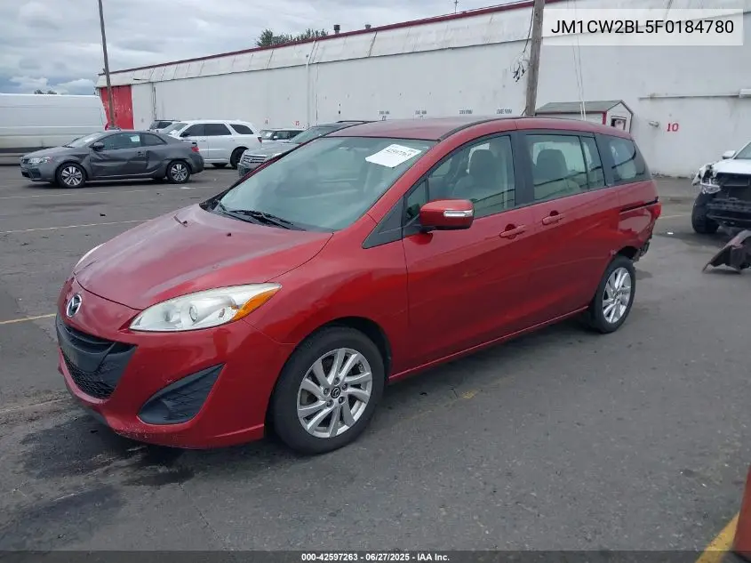 2015 Mazda Mazda5 Sport VIN: JM1CW2BL5F0184780 Lot: 42597263