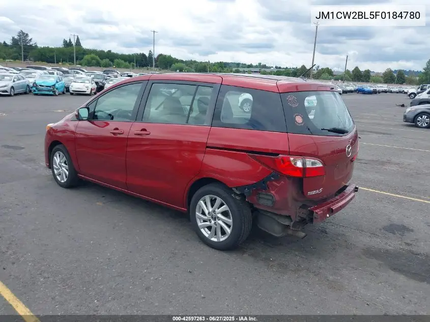 2015 Mazda Mazda5 Sport VIN: JM1CW2BL5F0184780 Lot: 42597263