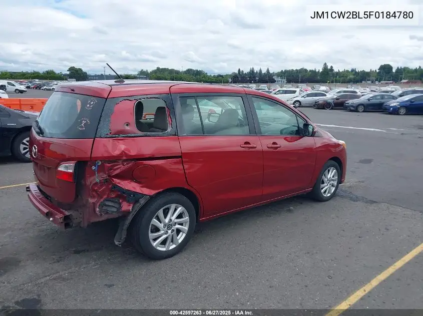 2015 Mazda Mazda5 Sport VIN: JM1CW2BL5F0184780 Lot: 42597263