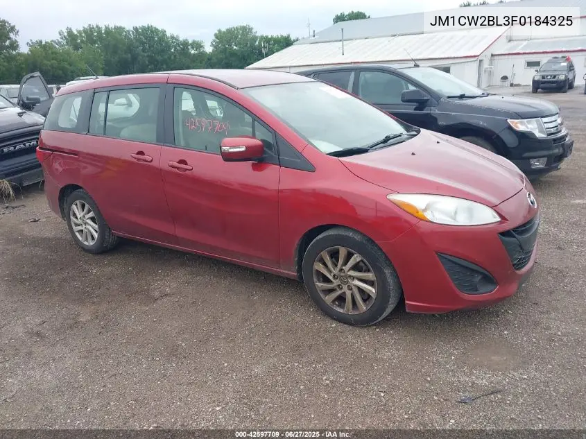 2015 Mazda Mazda5 Sport VIN: JM1CW2BL3F0184325 Lot: 42597709