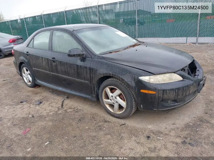 2003 Mazda Mazda6 I VIN: 1YVFP80C135M24500 Lot: 42110125