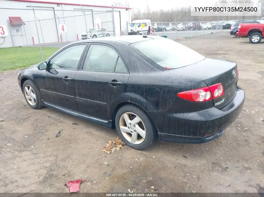 2003 Mazda Mazda6 I VIN: 1YVFP80C135M24500 Lot: 42110125
