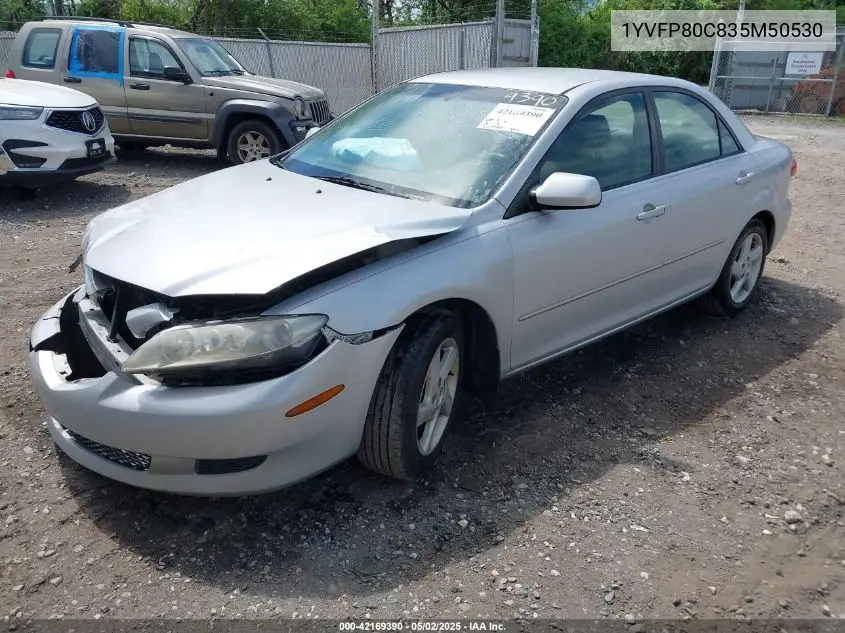 2003 Mazda Mazda6 I VIN: 1YVFP80C835M50530 Lot: 42169390