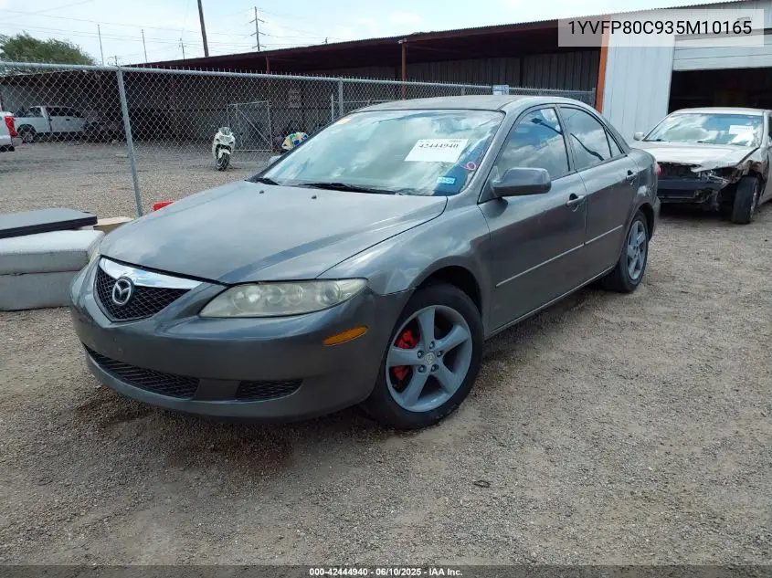 2003 Mazda Mazda6 I VIN: 1YVFP80C935M10165 Lot: 42444940