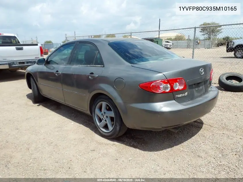 2003 Mazda Mazda6 I VIN: 1YVFP80C935M10165 Lot: 42444940