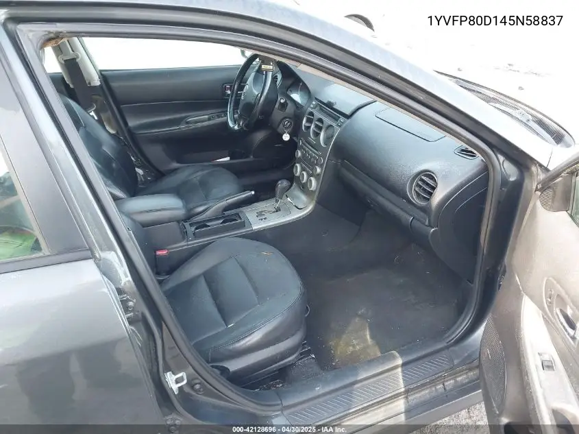 2004 Mazda Mazda6 S VIN: 1YVFP80D145N58837 Lot: 42128696
